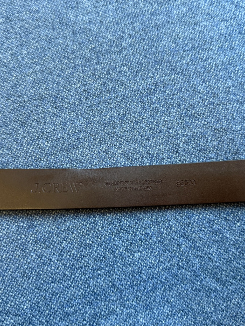 J. Crew Classic Calf Hair Belt in Leopard - Picture 4 of 4